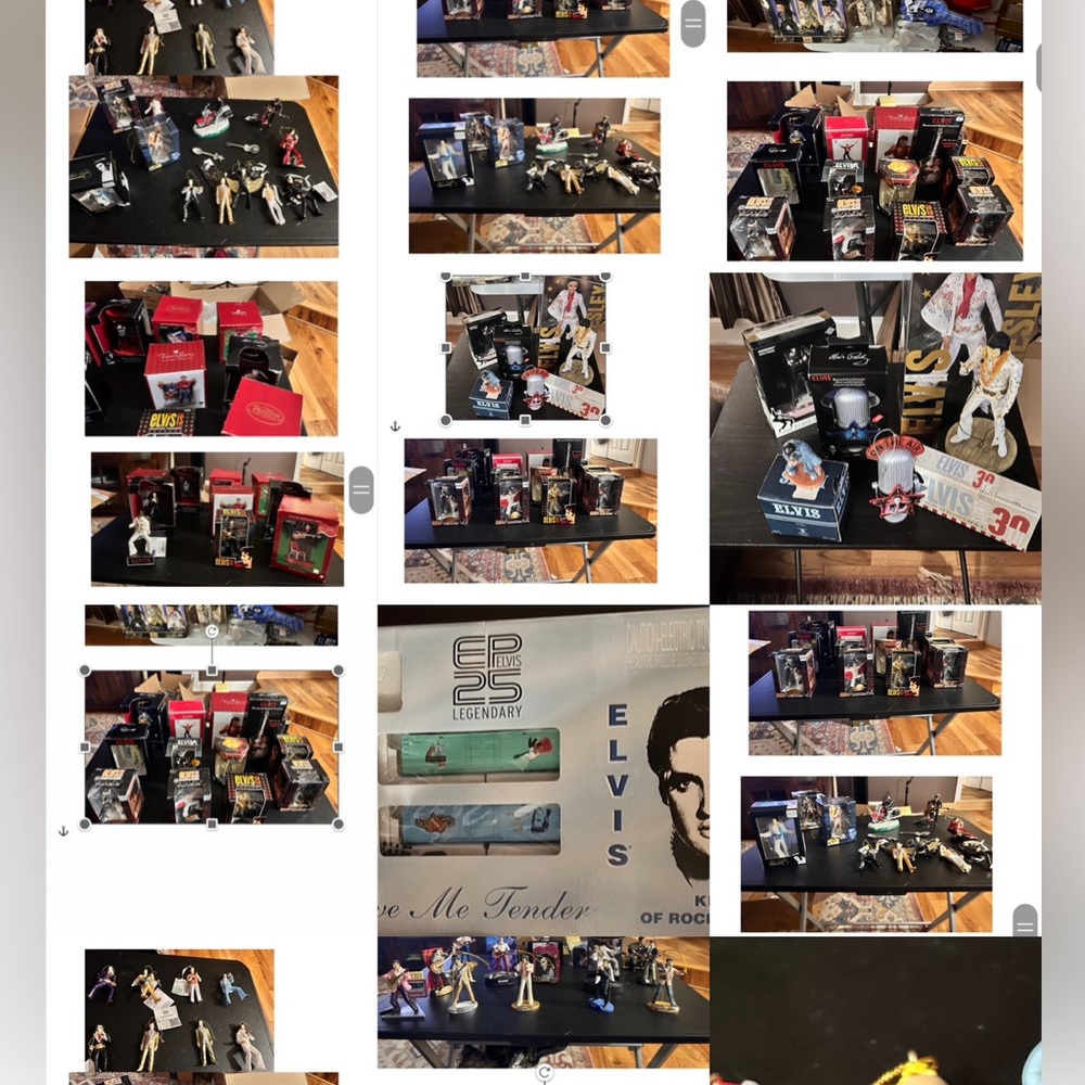 Elvis Collection. Prob over 100 pcs.